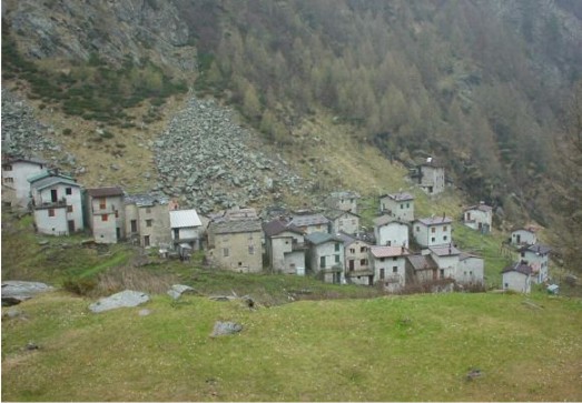 Panorama dell'alpeggio