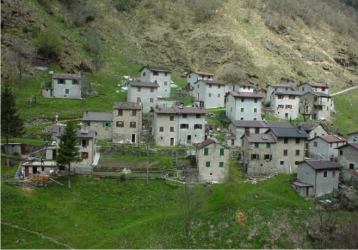 Panorama dell'alpeggio